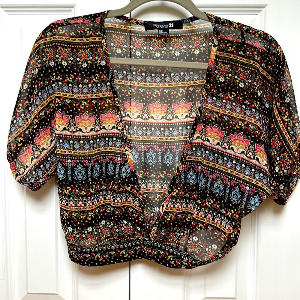 Forever 21 Printed Top